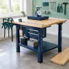 Établi d'atelier : la hauteur, le poids et la surface qui rendent le travail confortable
