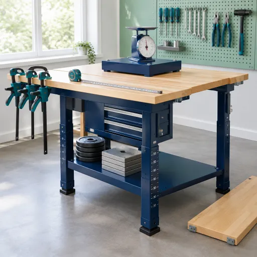Établi d'atelier : la hauteur, le poids et la surface qui rendent le travail confortable