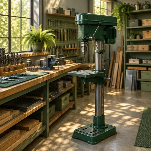 Perceuse en colonne : la machine de perçage de précision pour un atelier exigeant