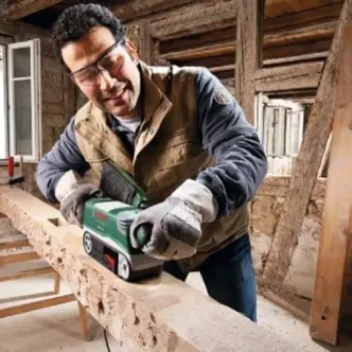 Avis Bosch PBS 75 AE : la ponceuse à bande costaude pour gros ponçages à la maison