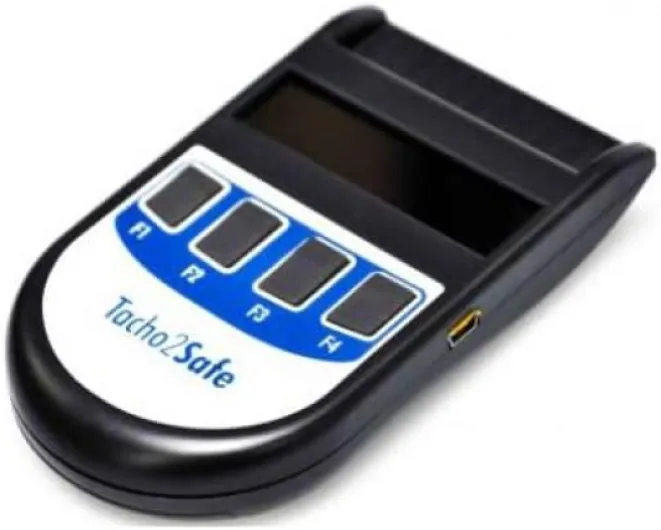 Tacho2Safe - Téléchargeur/lecteur pour tachygraphe et carte conducteur, logiciel d'analyse des cartes conductrices - Lecteur tachygraphe numérique multilingue et rapide
