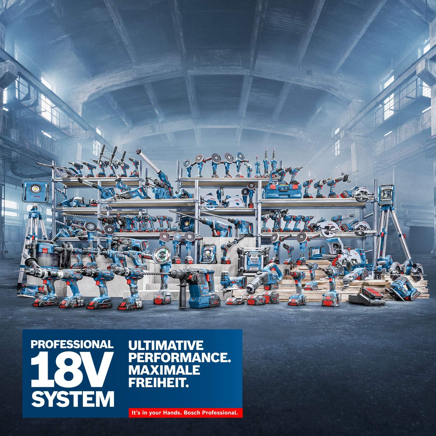 Scie à onglets radiale sans-fil BITURBO GCM 18V-305 GDC (avec 2 batteries ProCORE18V 12.0Ah, chargeur GAL 18V-160 C, module connectivité, lame, sac à poussière, dans boîte carton)