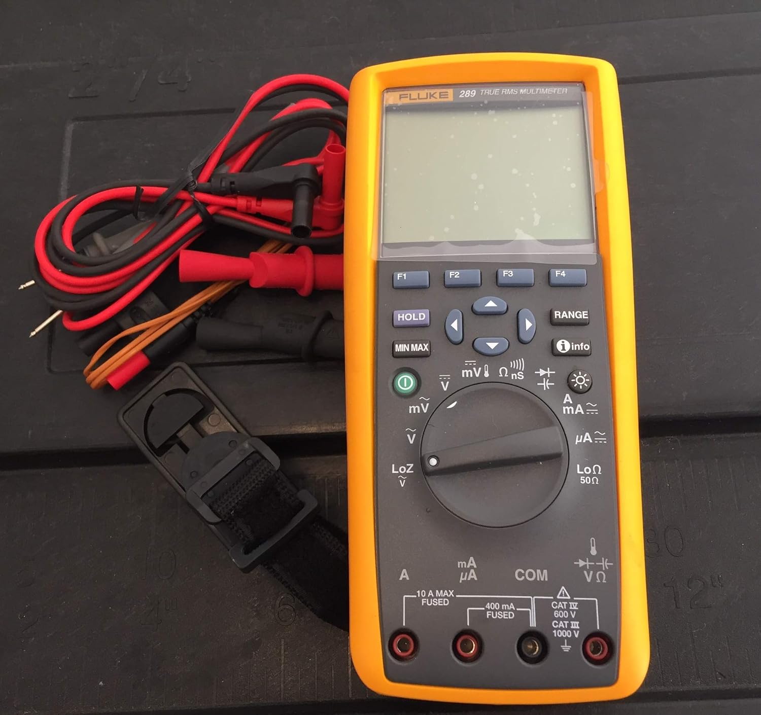 Multimètre numérique industriel (10A, 1000V) pour appareils électroménagers, industries lourdes - Modèle : Fluke 289