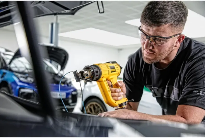 Decapeur Thermique avec Affichage Digital - D26414-QS - Pistolet Thermique Filaire - Puissance de 2000W - Heat Gun Avec Plusieurs Réglages de Température