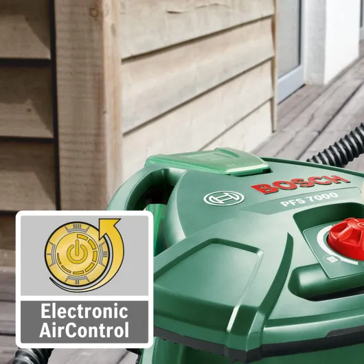 Pistolet à Peinture PFS 7000 (1 400 W, 2 Godets de Peinture 1 000 ML, 3 Buses pour peintures murales, Vernis, lasures, Filtre de Peinture, Brosse de Nettoyage, livré dans Un Carton)