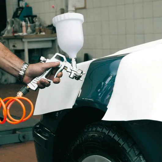 Pistolet à peinture (godet supérieur 0,6 L, Pression 3-3,5 bar) Industrial