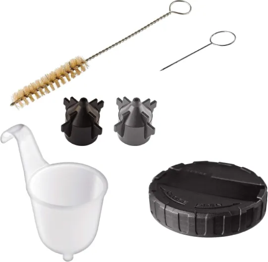 Pistolet à peinture électrique TC-SY 700 S (700 W, Pulvérisation de laques et de lasures, Tuyau d'air anti-torsion) Livré avec accessoires Industriel