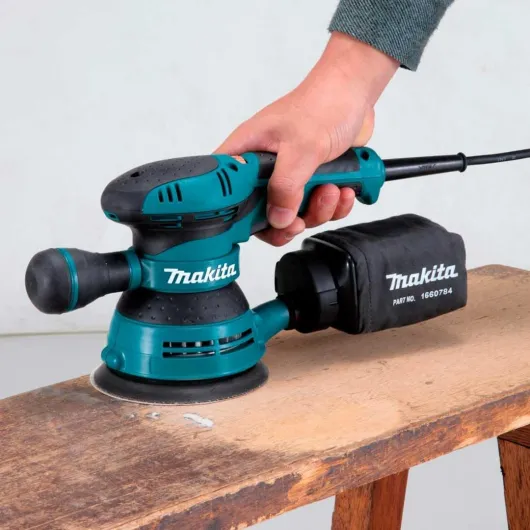 Ponceuse excentrique à variateur 300 W Ø 125 mm - MAKITA BO5041 Unique