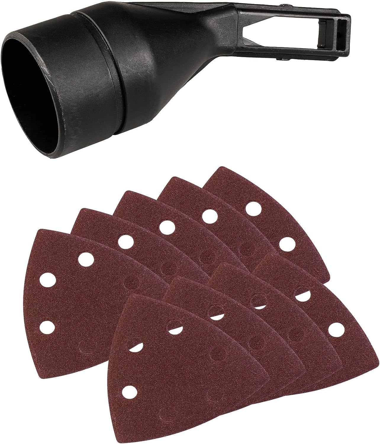 Ponceuse Delta TC-DS 20 E (adaptateur d'aspiration de poussière 36 mm et et 9 feuilles abrasives) Nouvelle version