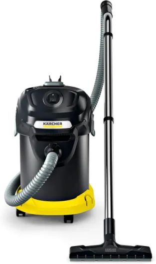 Kärcher Aspirateur Cendres et poussières, Jaune/Noir, 365 mm x 330 mm x 565 mm Premium avec 1,7 m de longueur de tuyau Unique