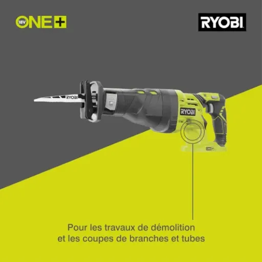 Test RYOBI Scie Sabre Sans Fil 18V ONE+ : la polyvalence au service des bricoleurs