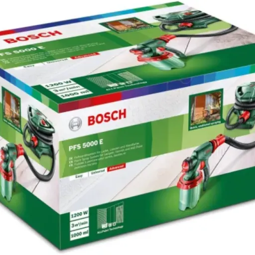 Test Bosch Pistolet à Peinture PFS 5000 E : puissant mais perfectible