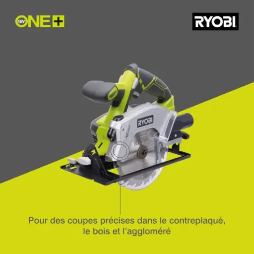 Test RYOBI - Scie Circulaire Sans Fil 18V ONE+ : une solution pratique pour le bricolage maison