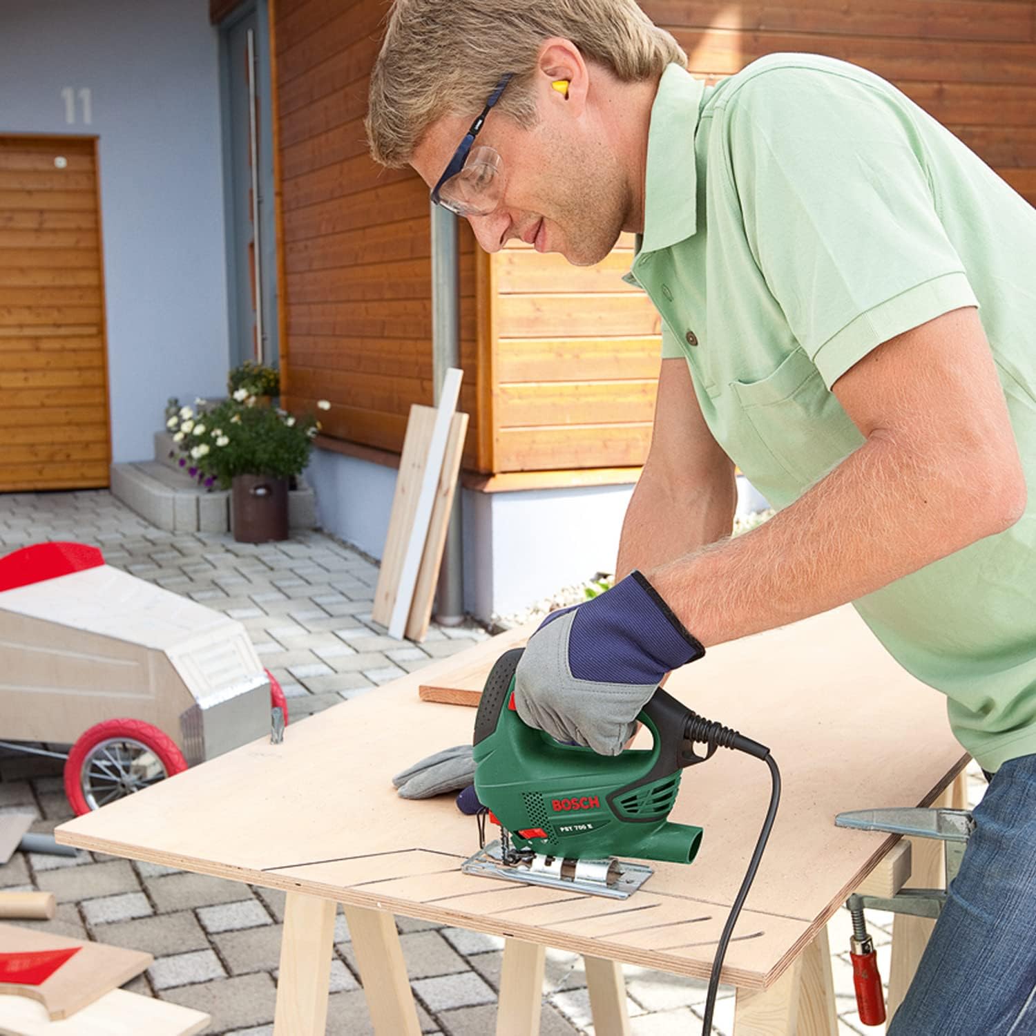 Scie sauteuse PST 700 E (1 lame, coffret, 500 W) PST 700 E + dans la valise