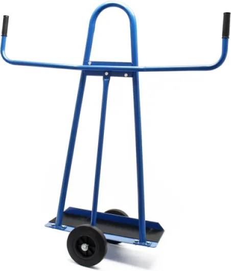 Chariot Porte-Panneaux Capacité 300 kg Max - 2 Roues en Caoutchouc Manutention des Grandes plaques 2 roues, 300kg