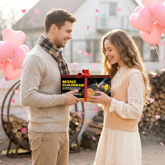 Mini Tronconneuse a Batterie 2x4000mah, 6 Pouces Tronçonneuse sur Batterie Elagueuse Thermique Coupe Branche Electrique Petite Tronçonneuse Sans Fil pour Jardin, 2 Chaînes, 2 Guide-chaînes Batterie jaune-2x4000 mAh