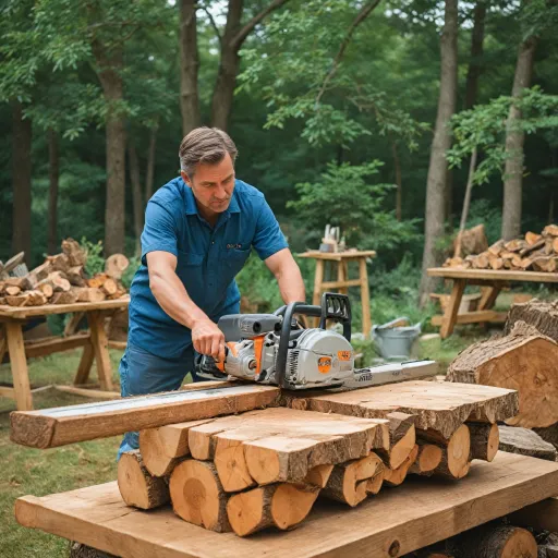 Maîtriser l’art du bois avec la tronçonneuse Stihl : performance, sécurité et innovations pour vos travaux de bricolage