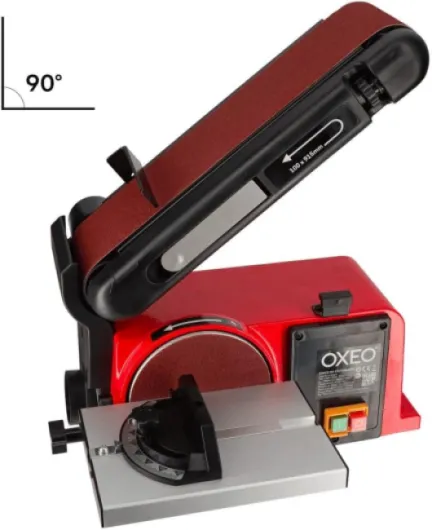 Ponceuse à bande et à disque stationnaire 'CombiMax' 370w - combiné ponceur - 2980tr/min