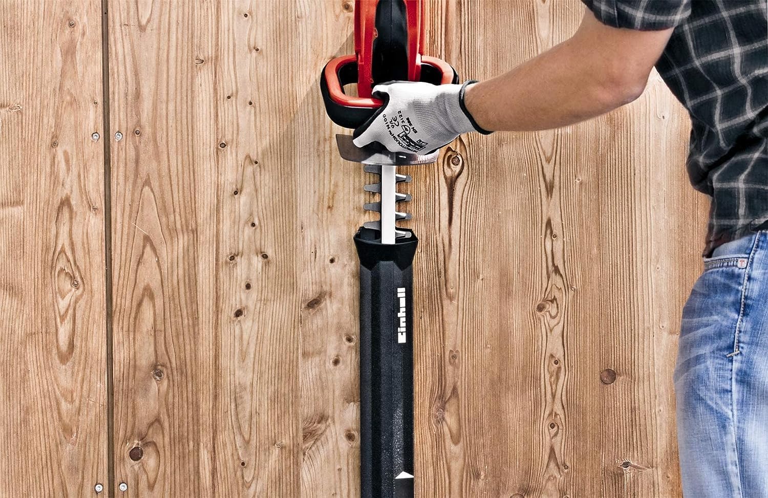 Taille-Haies sans Fil GE-CH 1855/1 Li Kit - Power X-Change (18 V, Longueur de Coupe 55 cm) Livré avec Batterie 2,5 Ah et Chargeur Rapide Kit: Batterie 2,0Ah + Chargeur