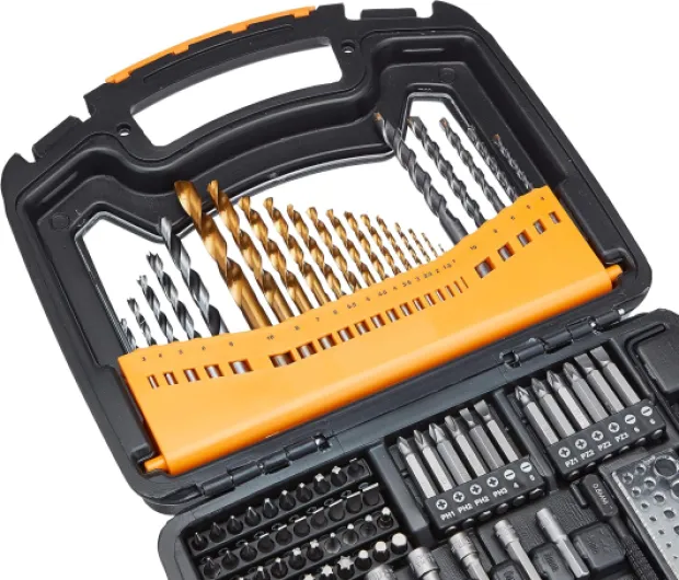 Lot de 100 forets multi-embouts pour perceuse et tournevis