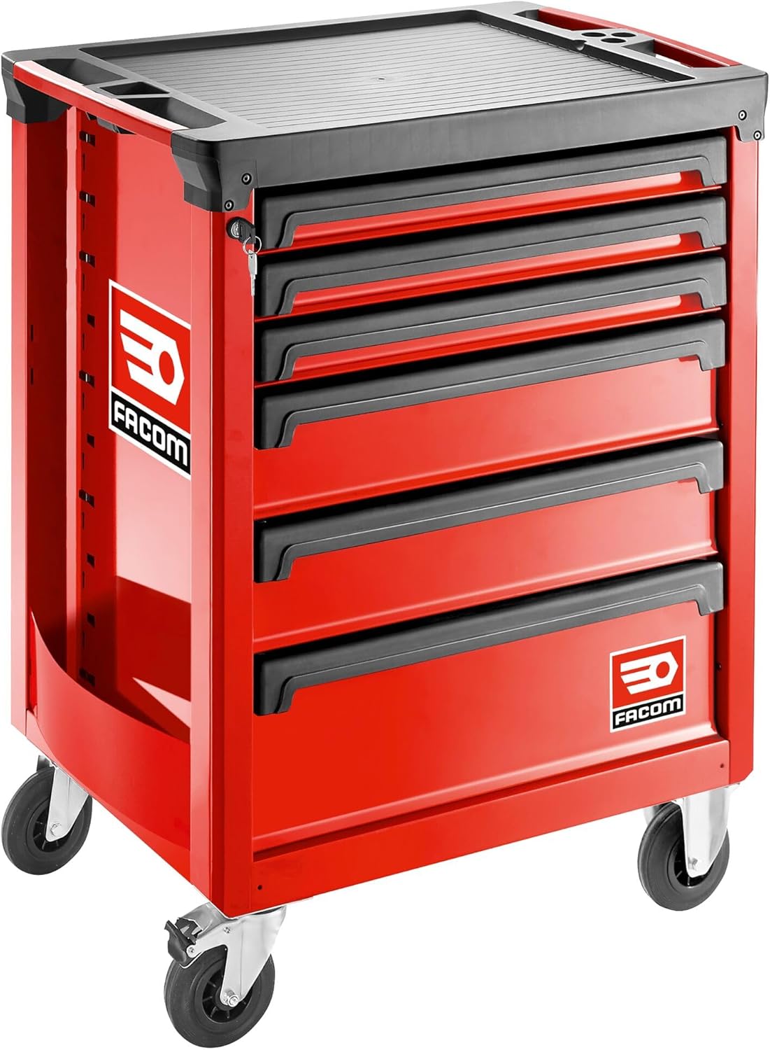 Servante d'atelier ROLL M3 6 Tiroirs Rouge - ROLL.6M3APF