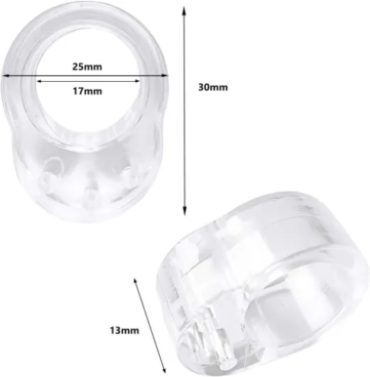 Butées de Porte, Lot de 6 Arrêts de Porte Caoutchouc Transparentes Arret de Porte Silicone,Stop-Portes Poignée de Porte Butée Porte Bumper Mur Protecteur Bloque Porte Anti-Poignée de Porte