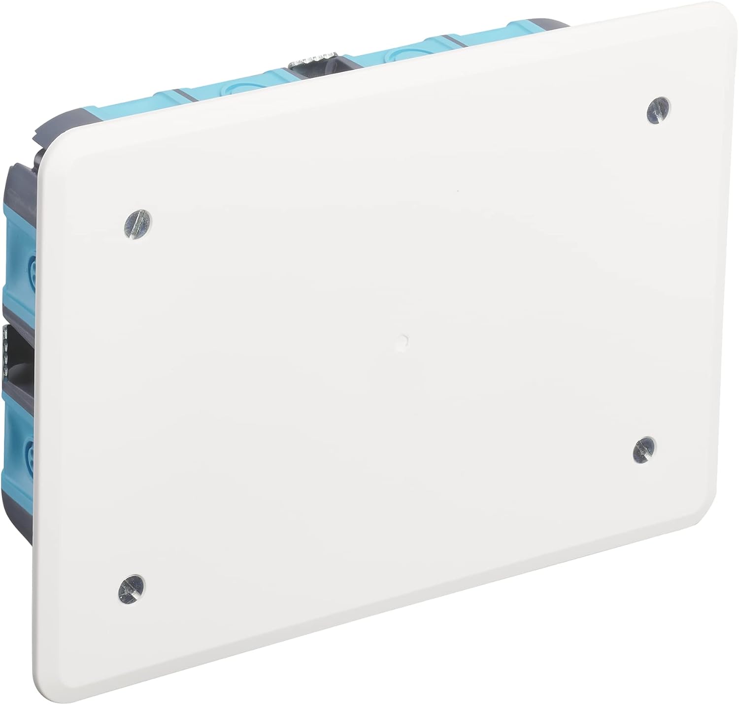 Boite de derivation electrique, boite derivation, Boite de derivation etanche exterieur, Boite De Derivation Encastree Stop Air 170 x 110 x 40 + Couvercle, 718867 Gris/Bleu/Blanc 170 x 110 / P40