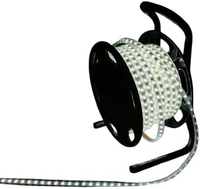LEDWORK RUBAN LED DE CHANTIER AVEC ENROULEUR A BRANCHER 25M 590LM 5K IP65 1 pièce