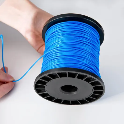 CHRORINE Fil pour Coupe-Bordure 1,6 mm X 100 m Rond DIY Bobine Fil Nylon pour Coupe-Bordure Débroussailleuse