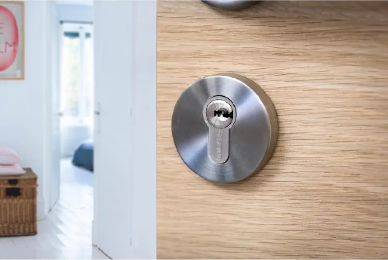 Cylindre De Serrure 30 X 60 mm Nickelé - Transit 1 - Dimensions : 30x60 - Cylindre Profile - Transit - Profil européen laiton Mécanisme à 6 goupilles Transit New Modèle 30 x 60 mm Nickelé