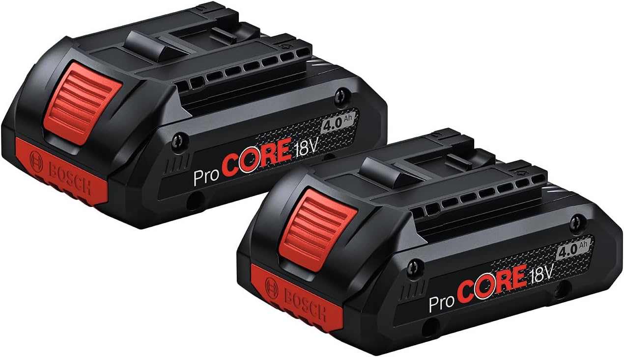 18V System Starter-Set batteries : 2 batteries ProCORE18V 4.0Ah + chargeur rapide GAL 18V-40 2 x 4,0 Ah + GAL 18 V-40