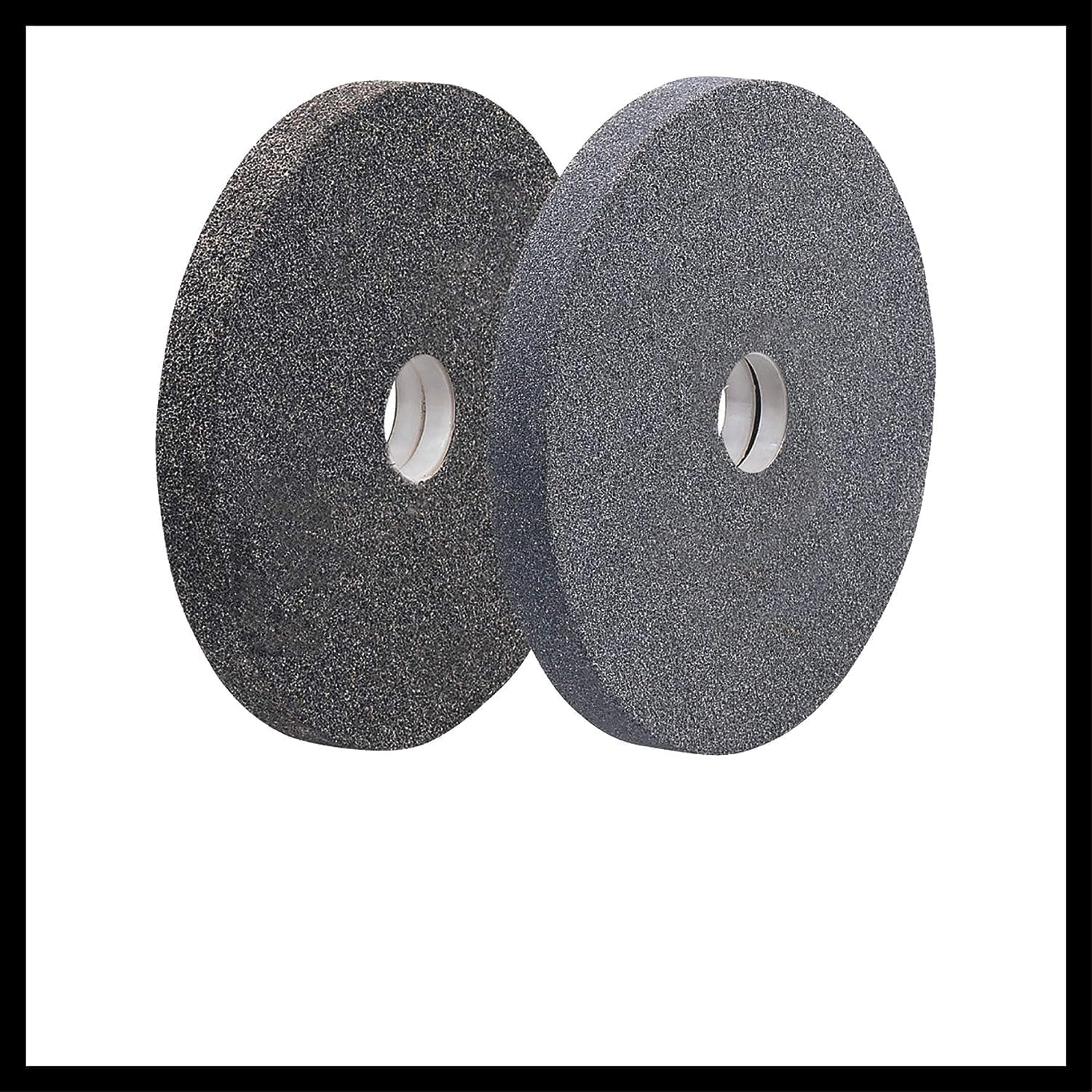 Touret à meuler TC-BG 200 L (400W, lampe) Livré avec meule de dégrossissage et meule de ponçage fin K36/K60