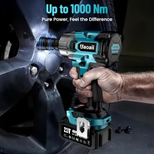 Test Uaoaii IW800 1000 Nm : la clé à chocs sans fil qui fait le taf pour la mécanique maison