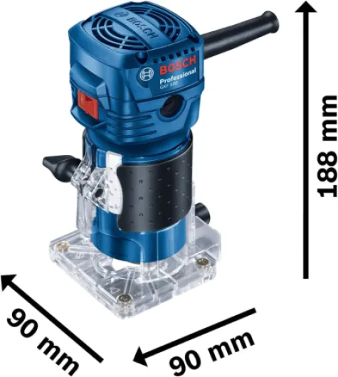 BOSCH 06016A0020 Affleureuse 5mm 550W-GKF 500 GKF 550