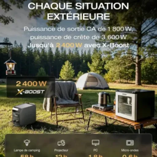 Test ECOFLOW DELTA 3 Classic : la station qui tient la route pour la maison et le van