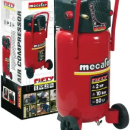 Test Mecafer 425090 Fifty 50L : le compresseur compact qui fait le job pour le bricolage maison
