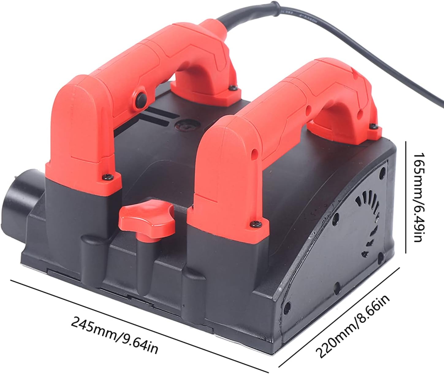 Rabot Électrique 1680W 3000r/min - Raboteuse Dégauchisseuse Murale Électrique