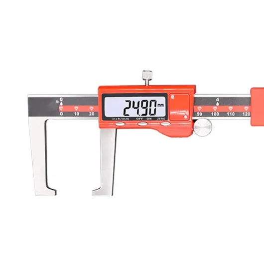 Pied à coulisse numérique en acier inoxydable avec écran LCD, étanchéité IP54, 0-150 mm