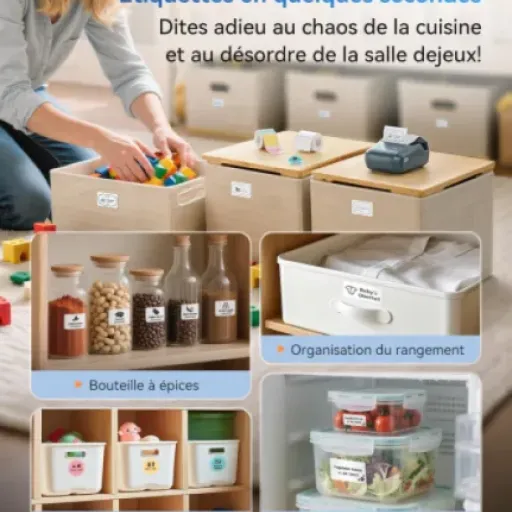 Test NIIMBOT B1 : la petite étiqueteuse Bluetooth qui range (un peu) ta vie