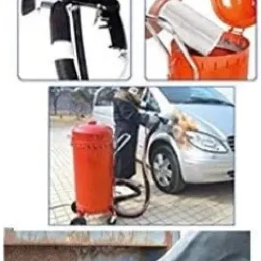 Test Combiné Sableuse Aérogommeuse Aspirateur 106L : le gros combo pour décaper sans en foutre partout