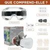 Test RHINO Smart Solutions M101 : le masque de bricolage qui fait le job sans exploser le budget