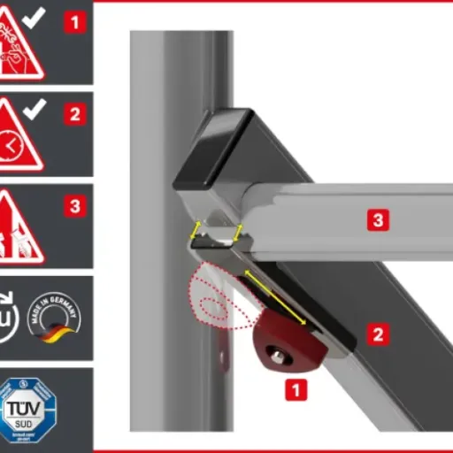 Test ALTEC Rollfix 1.0 700 : un échafaudage roulant sérieux pour bosser en hauteur sans se prendre la tête