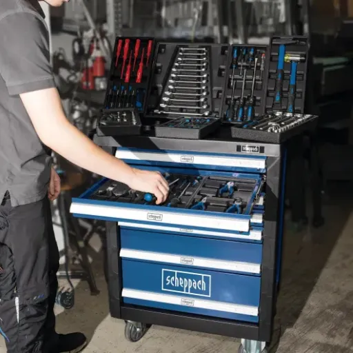 Test Scheppach TW1000 : la servante d’atelier complète qui fait (presque) tout le boulot à ta place