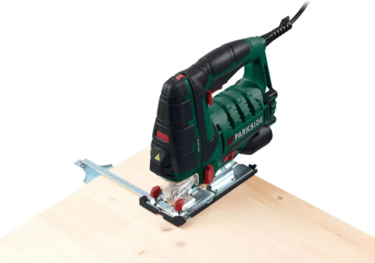 Scie sauteuse pendulaire PSTD 800 B2 de Parkside - Guidage laser