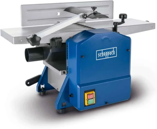 Raboteuse & Dégauchisseuse compacte HMS850 - Puissance 1250W - 2 fers en acier rapide - Largeur de rabotage 204mm - Hauteur de passage 120mm - Régime de l'arbre 8500-1min Industriel