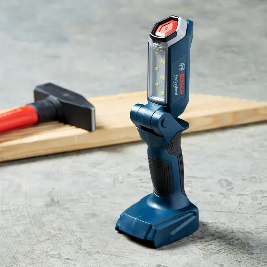 Professional 18V System lampe de chantier LED sans-fil GLI 18V-300 (luminosité maxi 300 lumens)