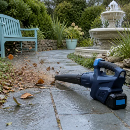 Souffleur à batterie : l’allié précis pour un jardin propre sans effort