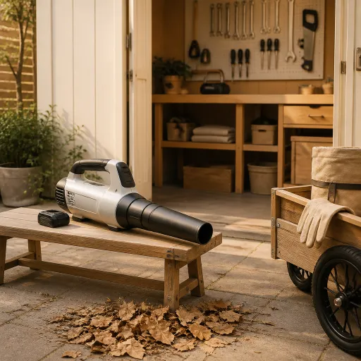 Choisir un souffleur Makita sans fil pour un jardin propre et un atelier net