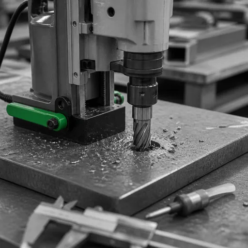 Perceuse magnétique : l’alliée précise pour le perçage du métal exigeant