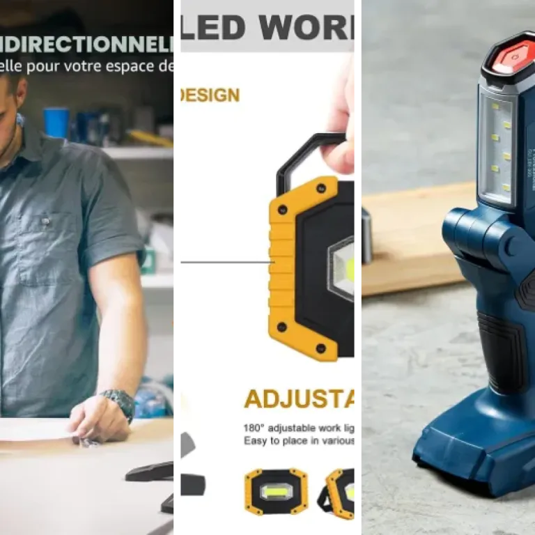 5 meilleurs éclairage de chantier professionnel : notre comparatif (2026)